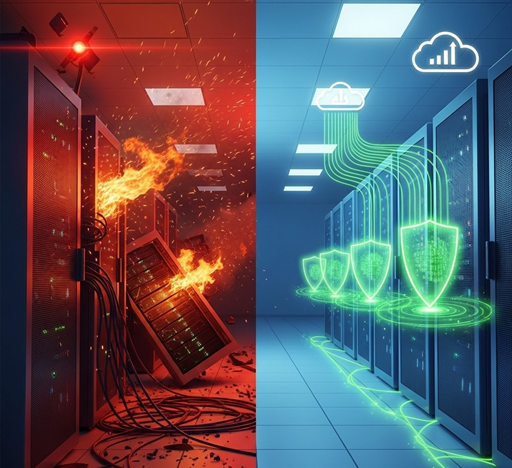 DRaaS vs Traditional Backups